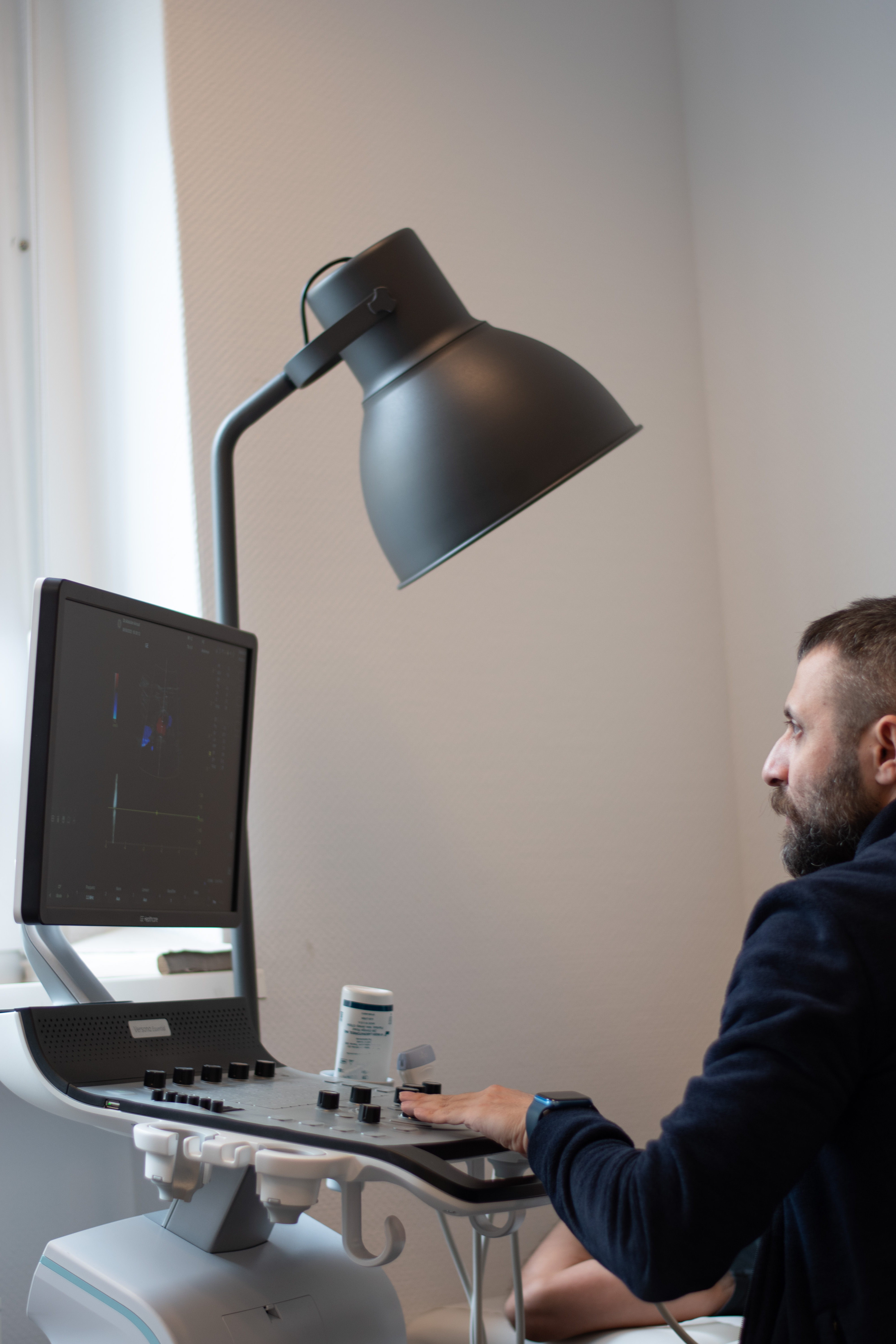 Ultraschallgerät in der Untersuchung