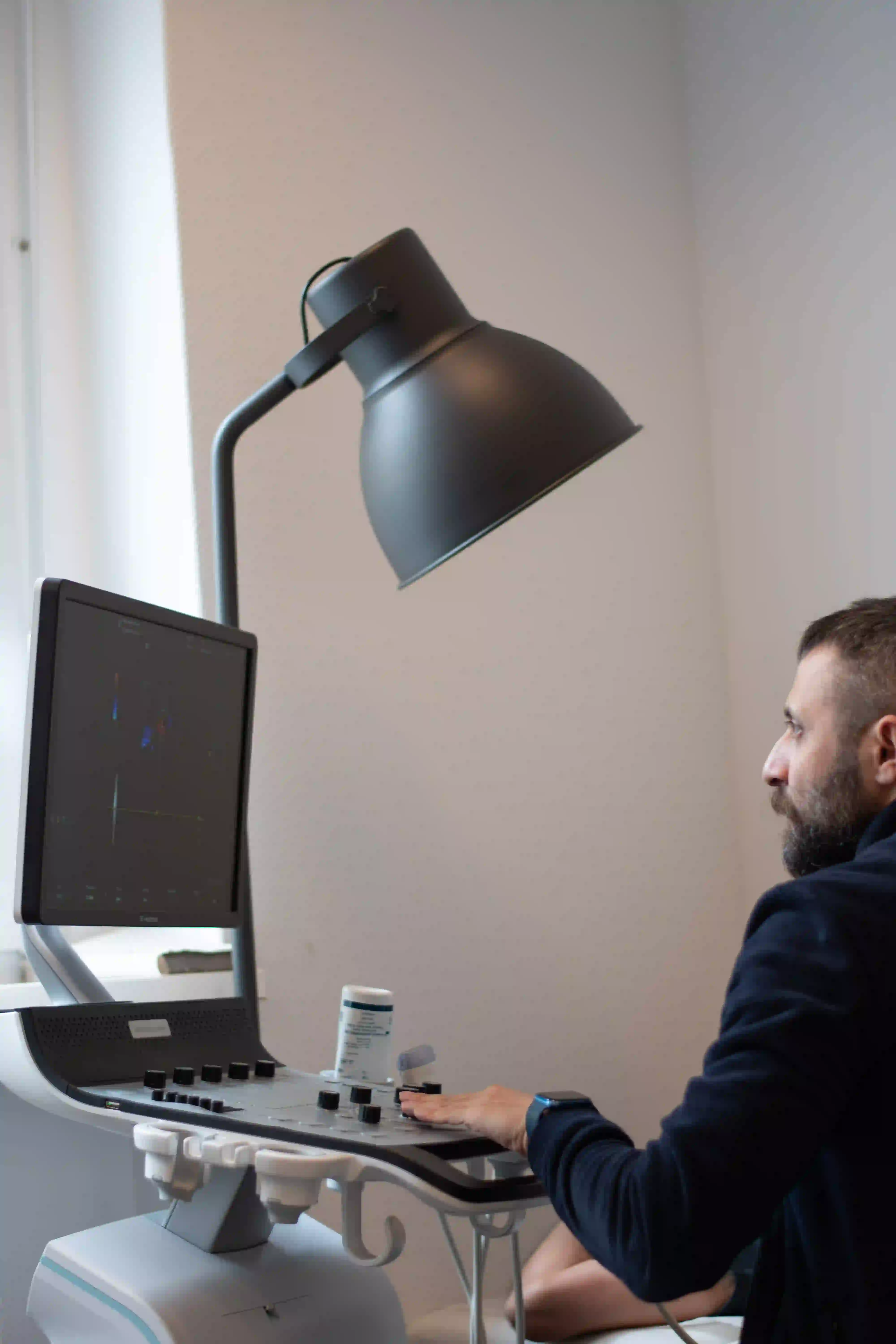 Ultraschallgerät in der Untersuchung